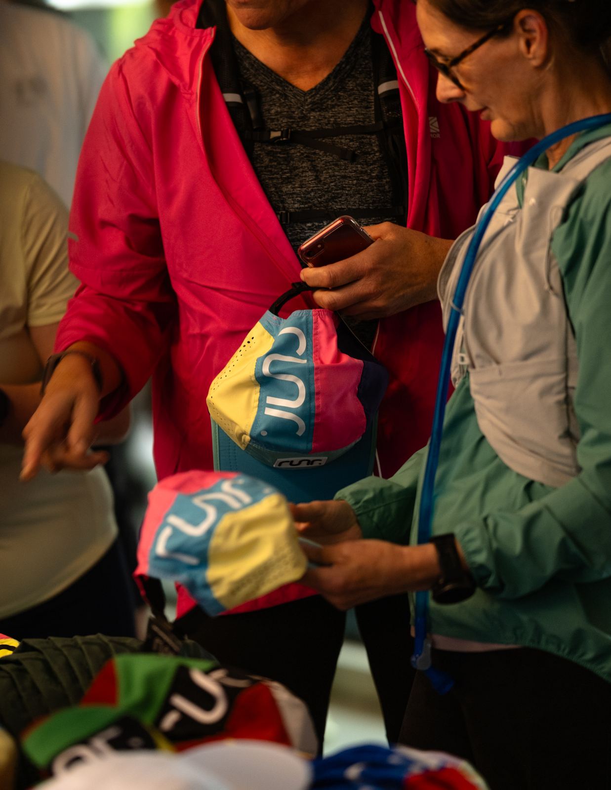 Big Glasgow Running Event - runners and the crowd on the day