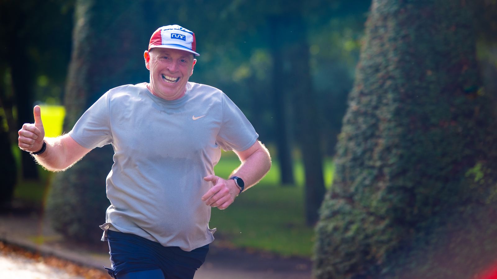 Big Glasgow Running Event - runners and the crowd on the day