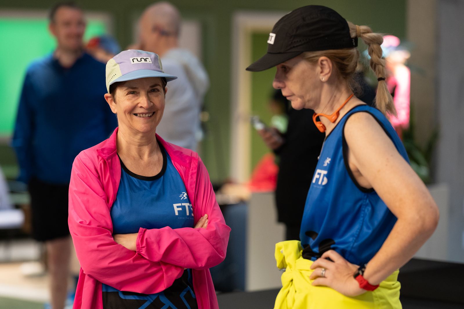 Big Glasgow Running Event - runners and the crowd on the day